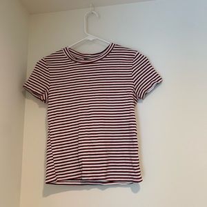 Striped Crop Top
